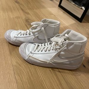 all white nike blazers size 6.5